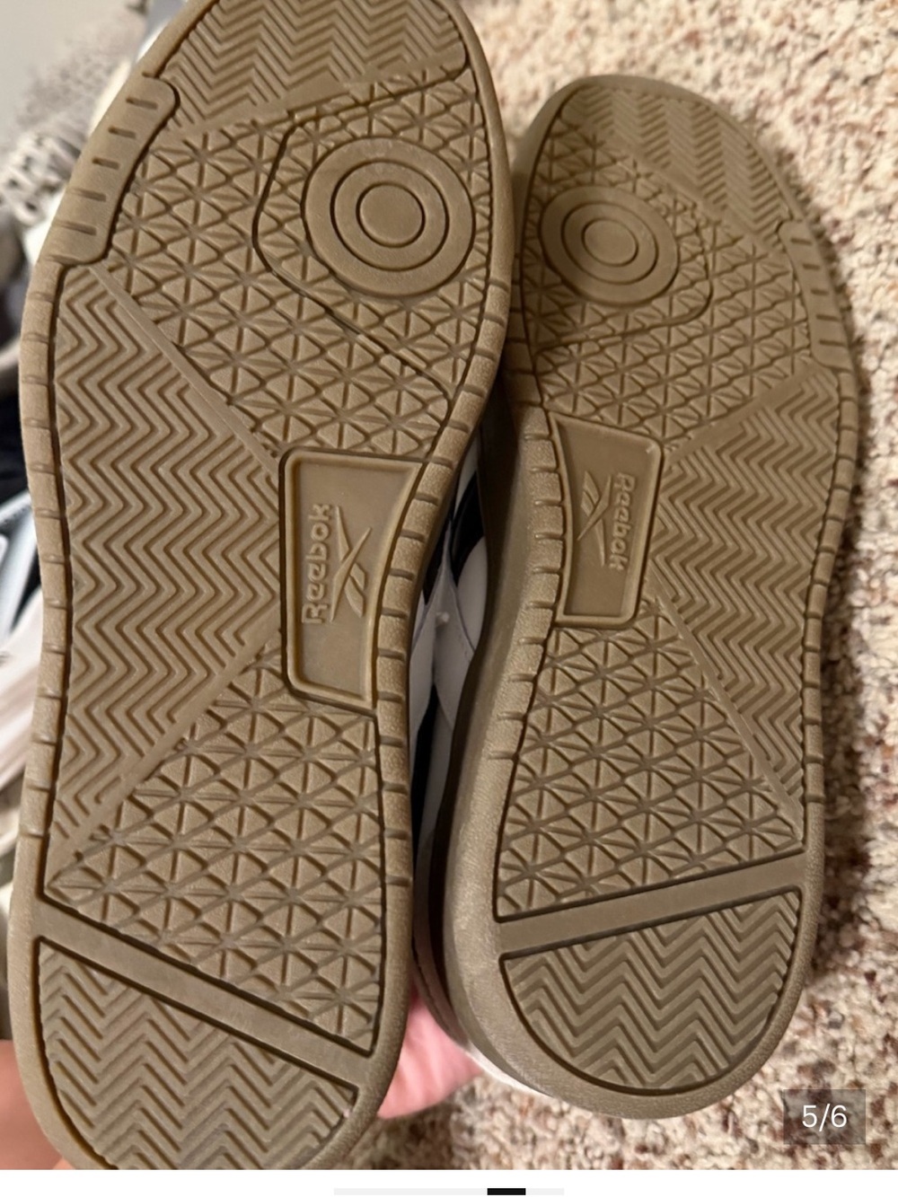 Gently used Reeboks - Picture 3 of 3